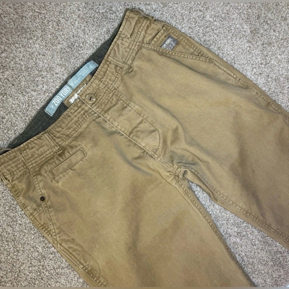 Vintage Zoo York Men's Chino Jeans Skater Style Streetwear Rare Sz 34 34x32 READ - Picture 4 of 13